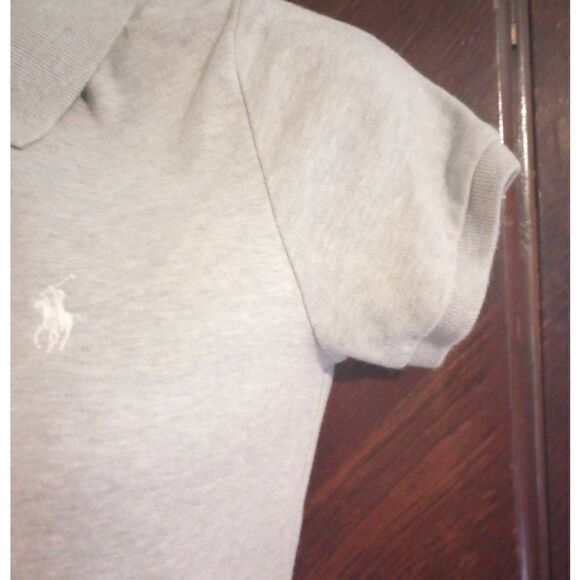 Ralph Lauren sports slim fit light gray polo - Picture 2 of 8